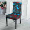 Sign Language Pattern Print Chair Cover-grizzshop