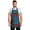 Sign Language Pattern Print Men's Apron-grizzshop