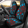 Sign Language Pattern Print Universal Fit Car Seat Covers-grizzshop