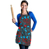 Sign Language Pattern Print Women's Apron-grizzshop