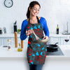 Sign Language Pattern Print Women's Apron-grizzshop