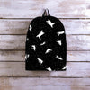 Silhouette Cat Print Backpack-grizzshop