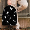 Silhouette Cat Print Backpack-grizzshop