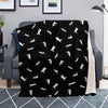 Silhouette Cat Print Blanket-grizzshop