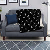 Silhouette Cat Print Blanket-grizzshop