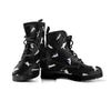 Silhouette Cat Print Men's Boots-grizzshop