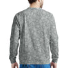 Silver Paisley Bandana Print Men's Sweatshirt-grizzshop