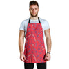 Skateboard Pattern Print Men's Apron-grizzshop