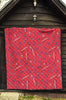 Skateboard Pattern Print Quilt-grizzshop