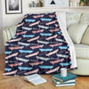 Skateboard Print Pattern Blanket-grizzshop