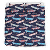 Skateboard Print Pattern Duvet Cover Bedding Set-grizzshop