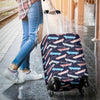 Skateboard Print Pattern Luggage Cover Protector-grizzshop