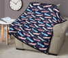 Skateboard Print Pattern Quilt-grizzshop