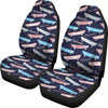 Skateboard Print Pattern Universal Fit Car Seat Covers-grizzshop