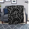 Skeleton Dancing Halloween Blanket-grizzshop