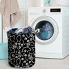 Skeleton Dancing Halloween Laundry Basket-grizzshop