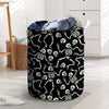 Skeleton Dancing Halloween Laundry Basket-grizzshop