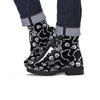 Skeleton Dancing Halloween Men's Boots-grizzshop