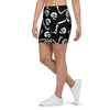 Skeleton Dancing Halloween Mini Skirt-grizzshop