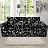 Skeleton Dancing Halloween Sofa Cover-grizzshop