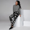 Skeleton Dancing Halloween Women's Joggers-grizzshop