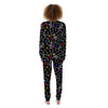 Skeleton Dancing Trippy Print Pattern Women's Pajamas-grizzshop