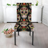 Skeleton Floral Rose Sugar Skull Girly Pattern Print Chair Cover-grizzshop