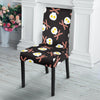 Skull Bacon Egg Pattern Print Chair Cover-grizzshop