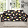 Skull Bacon Egg Pattern Print Sofa Covers-grizzshop