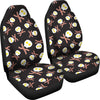 Skull Bacon Egg Pattern Print Universal Fit Car Seat Cover-grizzshop