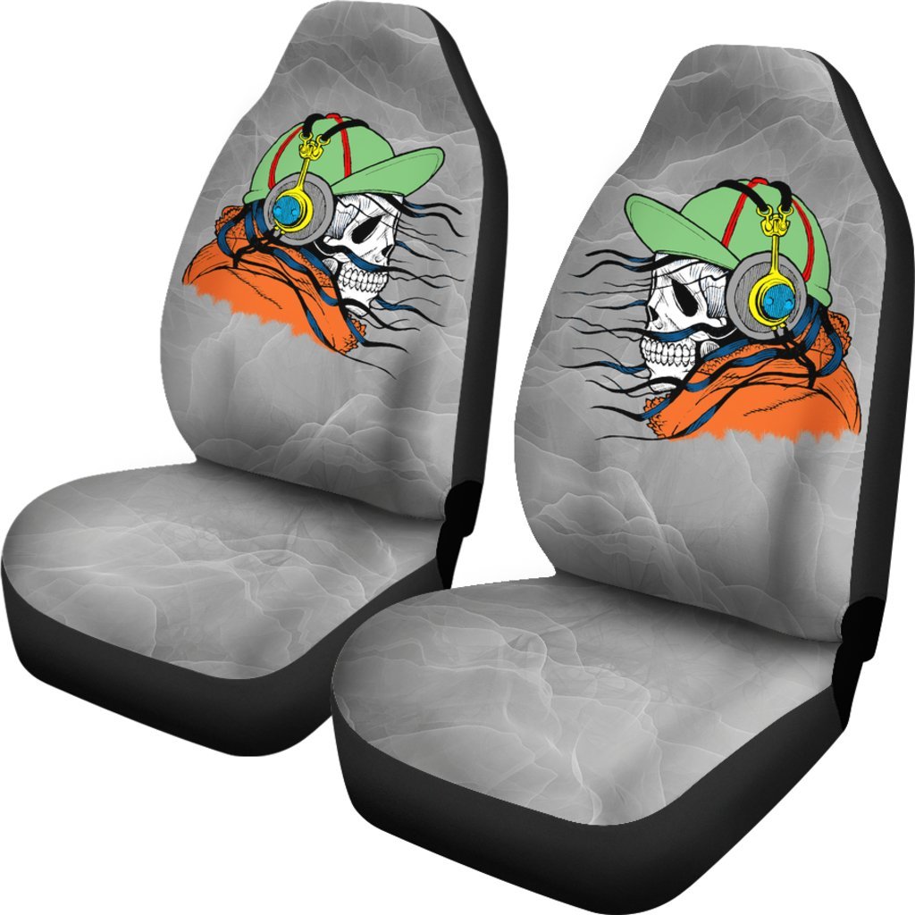 Skull Car Seat Cover-grizzshop