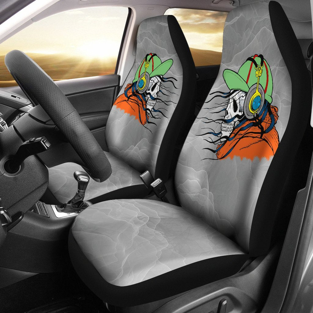 Skull Car Seat Cover-grizzshop