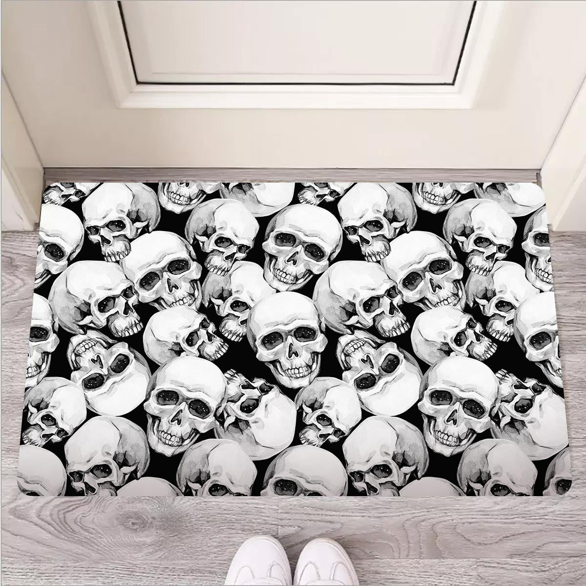 Skull Door Mat-grizzshop