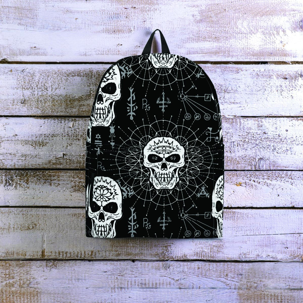 Skull Gothic Witch Backpack-grizzshop