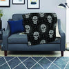 Skull Gothic Witch Blanket-grizzshop