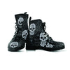 Skull Gothic Witch Men's Boots-grizzshop