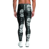 Skull Gothic Witch Men's Leggings-grizzshop