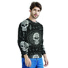 Skull Gothic Witch Men's Sweatshirt-grizzshop