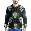 Skull Gothic Witch Men's Sweatshirt-grizzshop