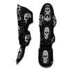 Skull Gothic Witch Muay Thai Shin Guard-grizzshop