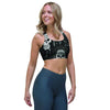 Skull Gothic Witch Sports Bra-grizzshop