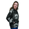 Skull Gothic Witch Women's Hoodie-grizzshop