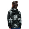 Skull Gothic Witch Women's Hoodie-grizzshop