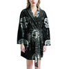 Skull Gothic Witch Women's Robe-grizzshop