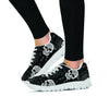 Skull Gothic Witch Women's Sneakers-grizzshop