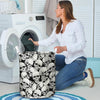 Skull Laundry Basket-grizzshop