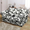 Skull Loveseat Cover-grizzshop