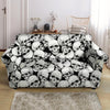 Skull Loveseat Cover-grizzshop