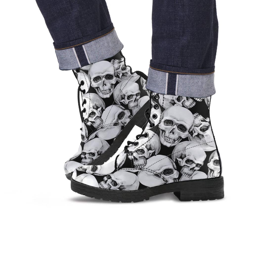 Skull Men's Boots-grizzshop