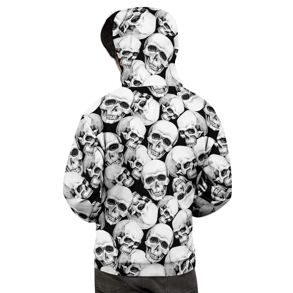 Skull Men's Hoodie-grizzshop